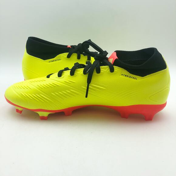 Adidas Men's Predator League Mid Soccer Cleats Size 8 Yellow Black NWOB - Picture 6 of 11